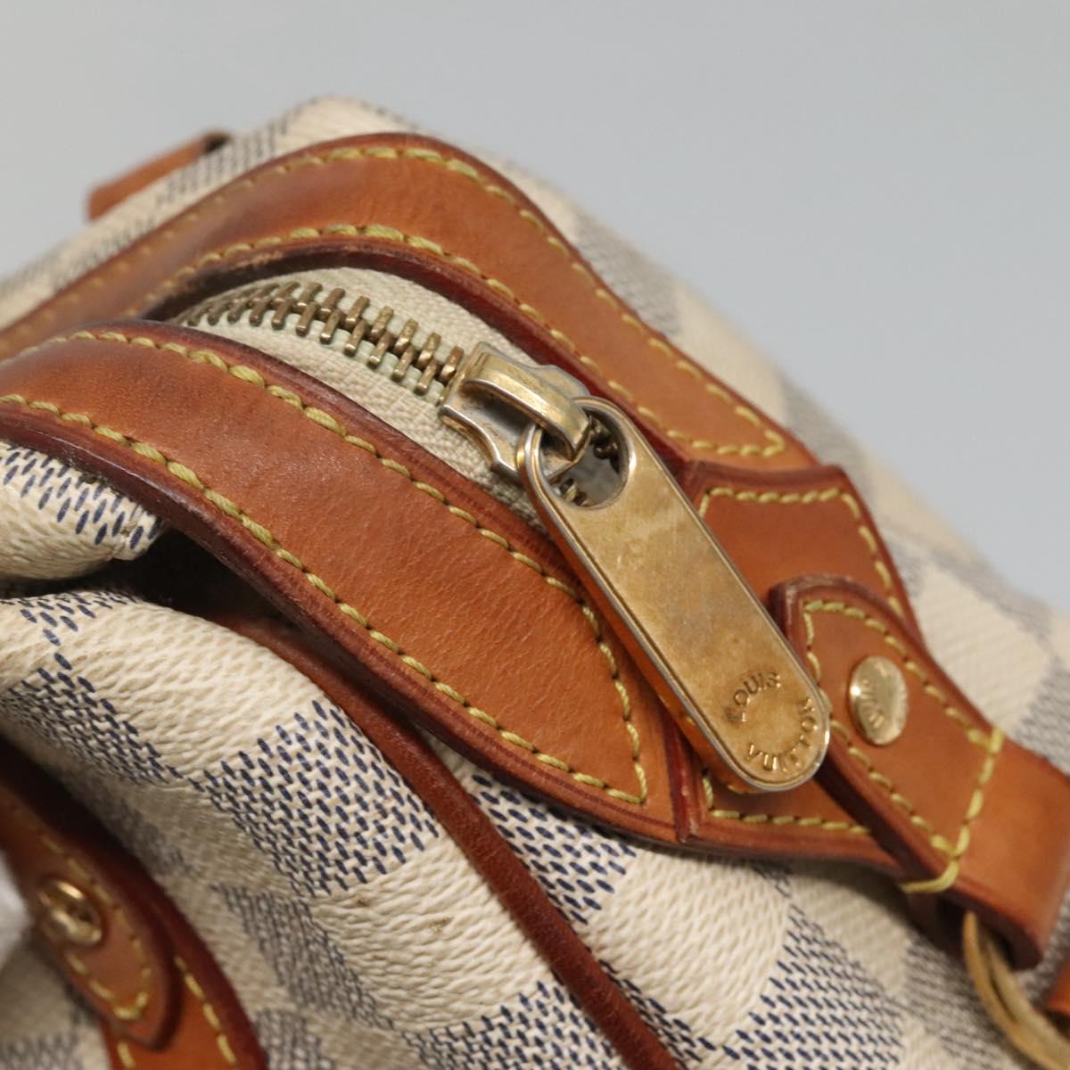 LOUIS VUITTON Damier Azur Stresa PM Tote Bag M51188 LV Auth BD1401