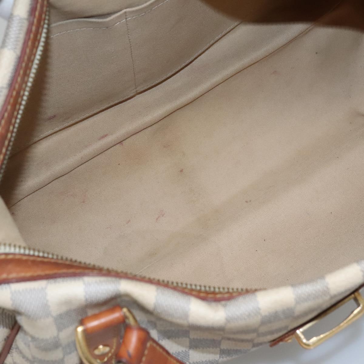 LOUIS VUITTON Damier Azur Stresa PM Tote Bag M51188 LV Auth BD1401