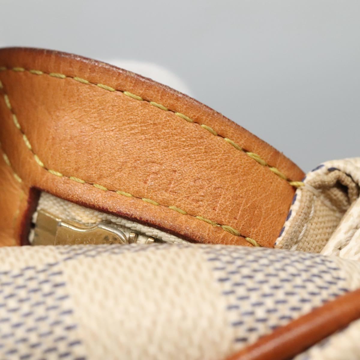 LOUIS VUITTON Damier Azur Stresa PM Tote Bag M51188 LV Auth BD1401