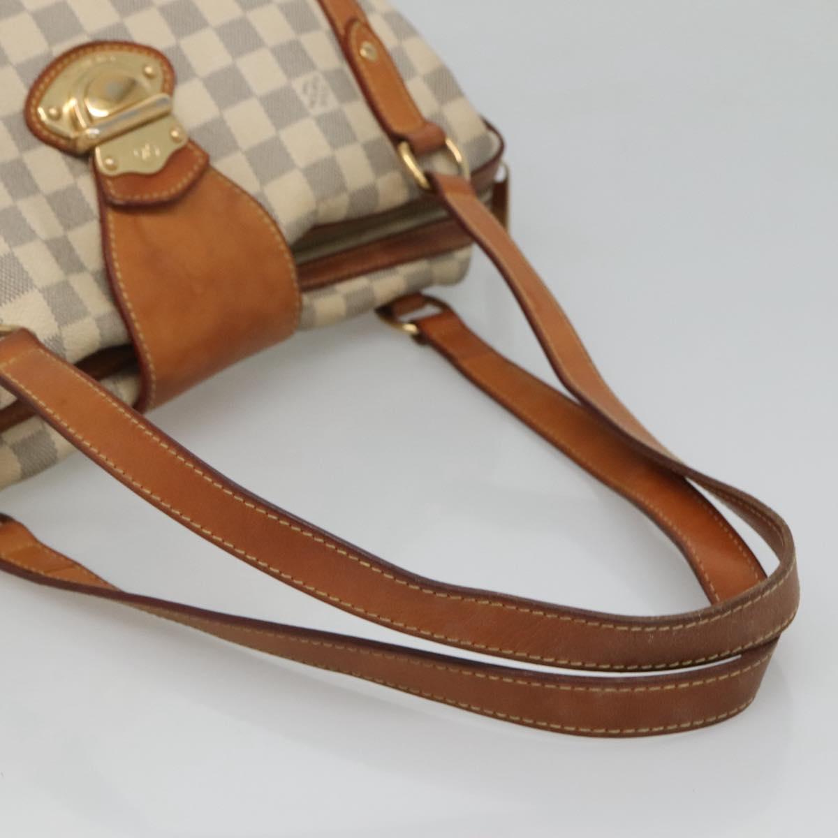 LOUIS VUITTON Damier Azur Stresa PM Tote Bag M51188 LV Auth BD1401