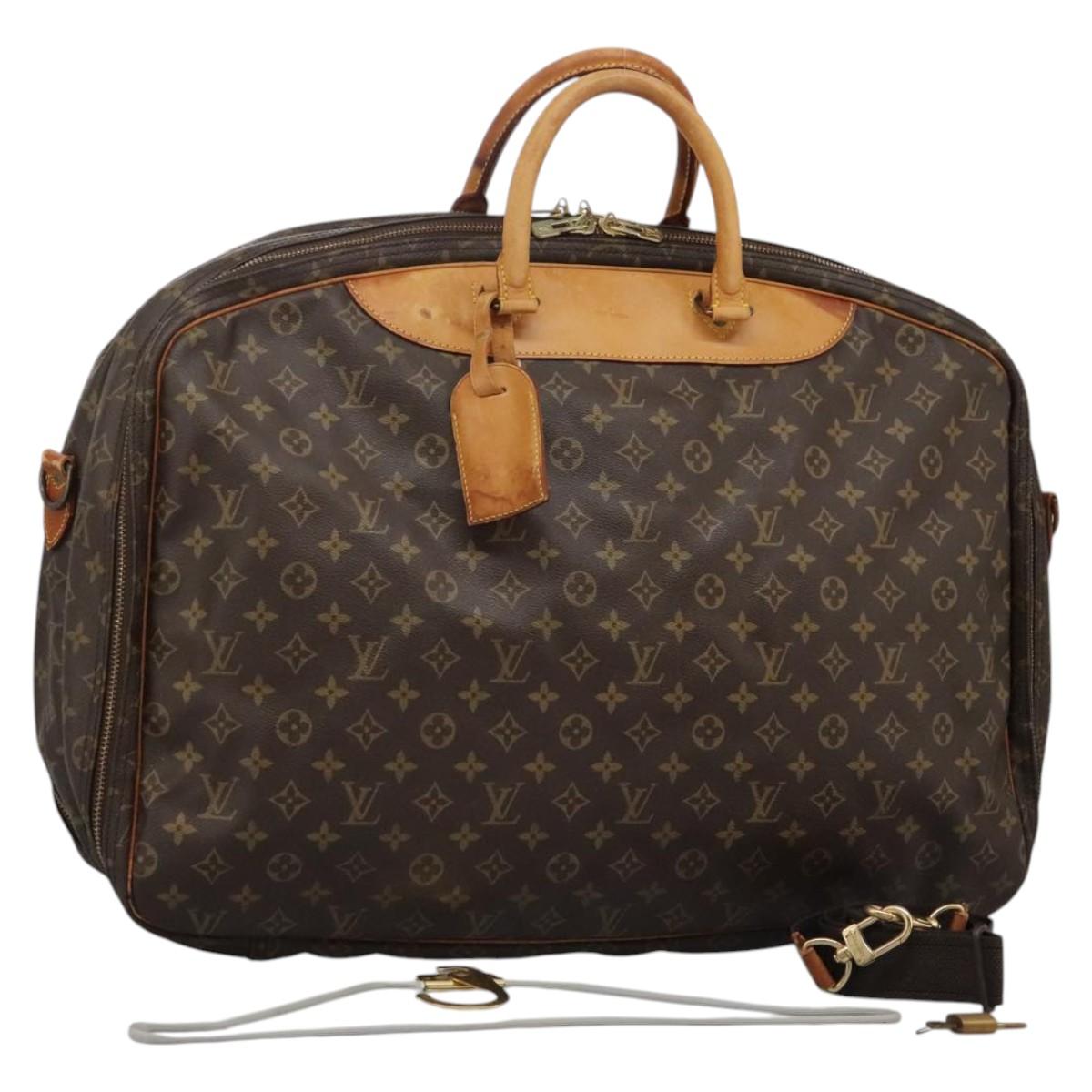 LOUIS VUITTON Monogram Alize De Poche Boston Bag 2way M41392 LV Auth BD1417