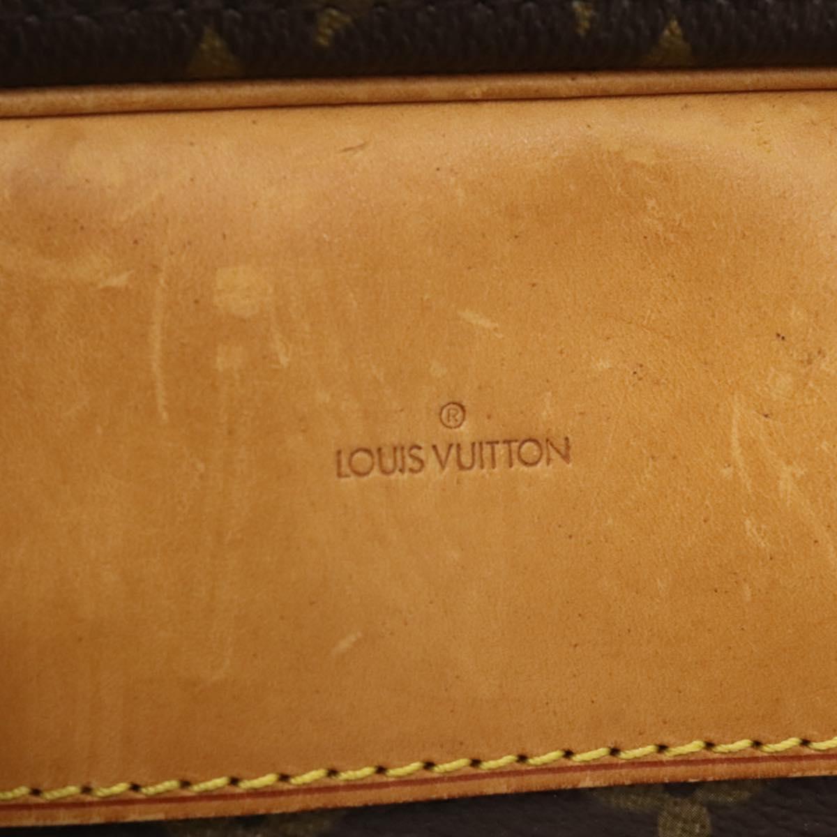 LOUIS VUITTON Monogram Alize De Poche Boston Bag 2way M41392 LV Auth BD1417
