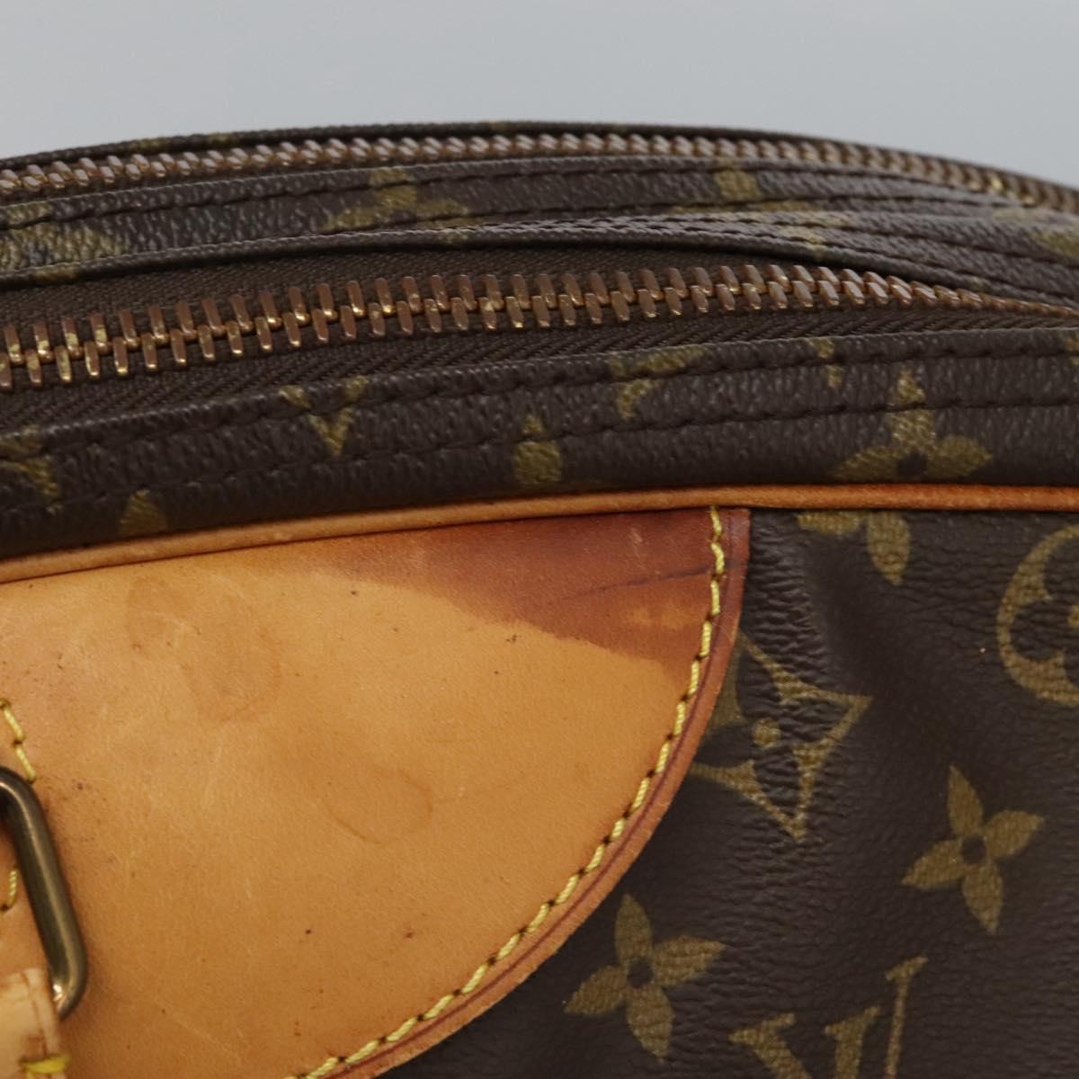 LOUIS VUITTON Monogram Alize De Poche Boston Bag 2way M41392 LV Auth BD1417