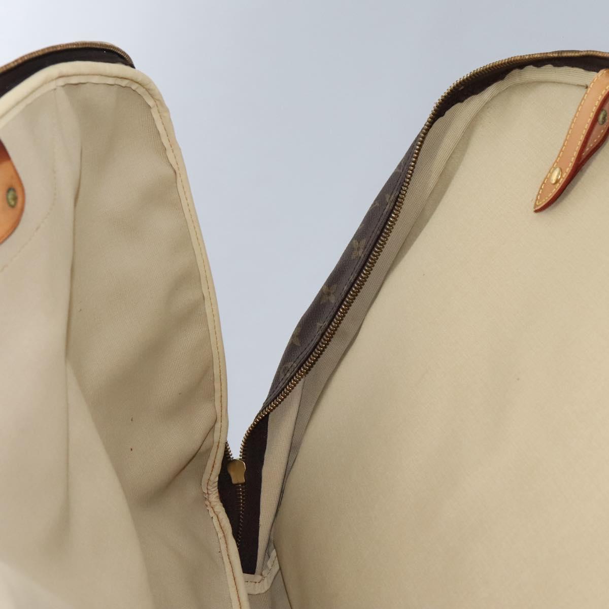 LOUIS VUITTON Monogram Alize De Poche Boston Bag 2way M41392 LV Auth BD1417