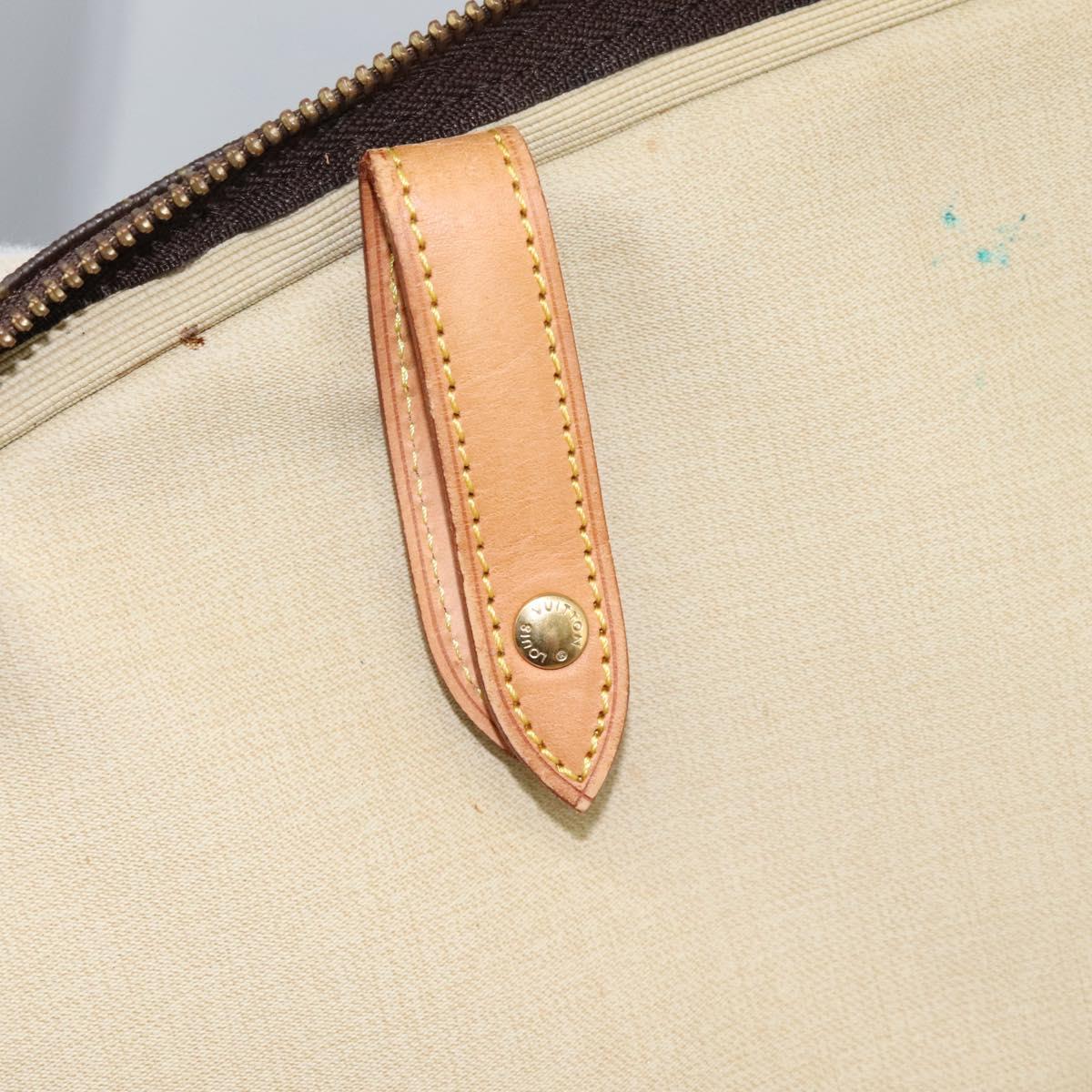 LOUIS VUITTON Monogram Alize De Poche Boston Bag 2way M41392 LV Auth BD1417