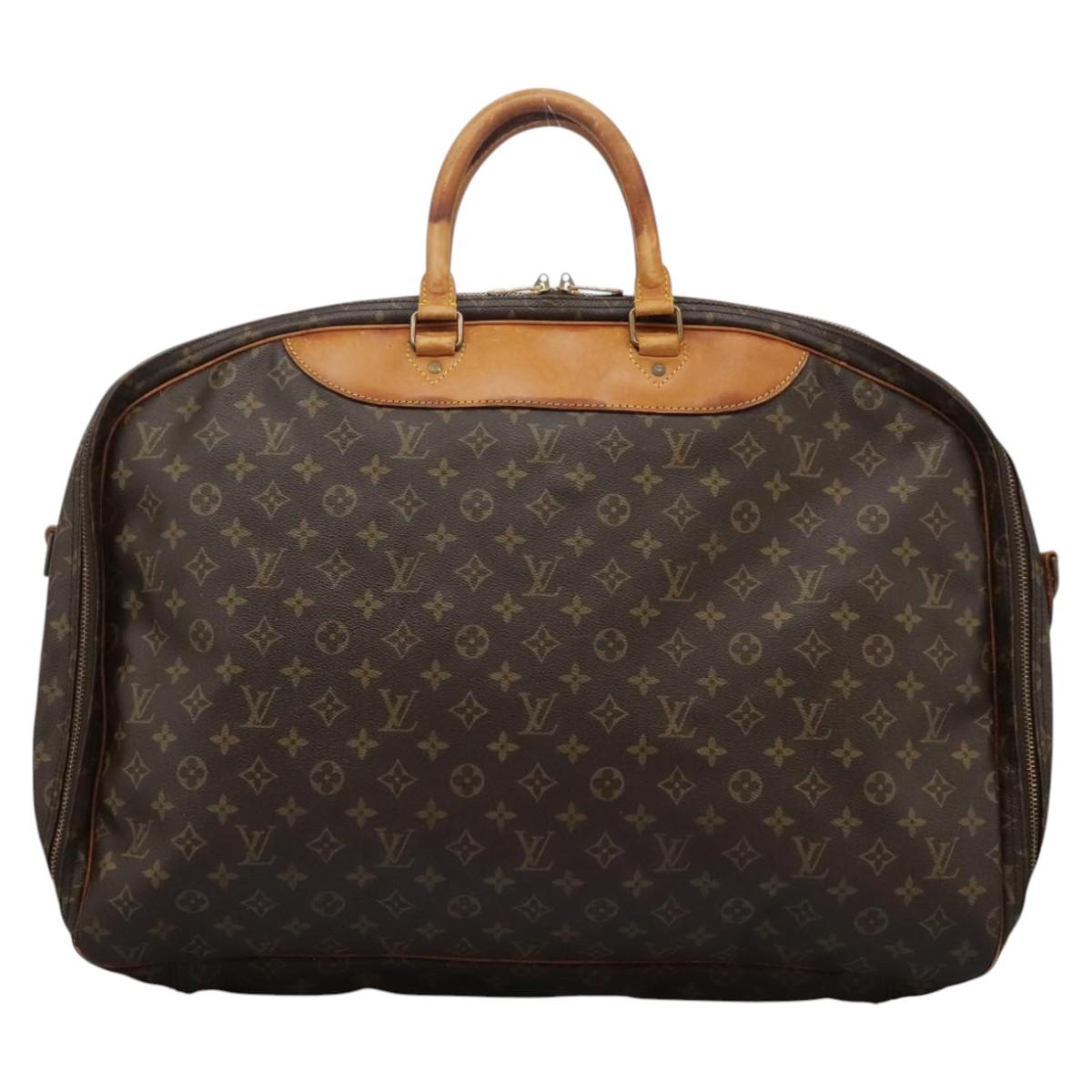 LOUIS VUITTON Monogram Alize De Poche Boston Bag 2way M41392 LV Auth BD1417
