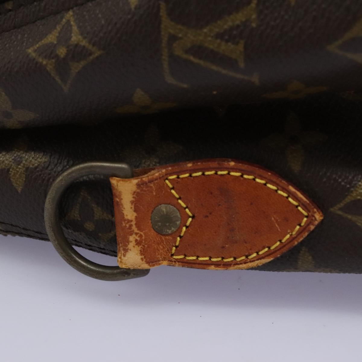 LOUIS VUITTON Monogram Alize De Poche Boston Bag 2way M41392 LV Auth BD1417