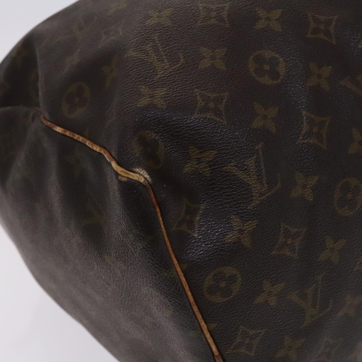 LOUIS VUITTON Monogram Keepall 50 Boston Bag M41426 LV Auth BD1432