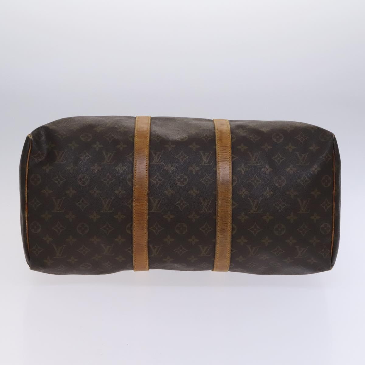 LOUIS VUITTON Monogram Keepall 50 Boston Bag M41426 LV Auth BD1432