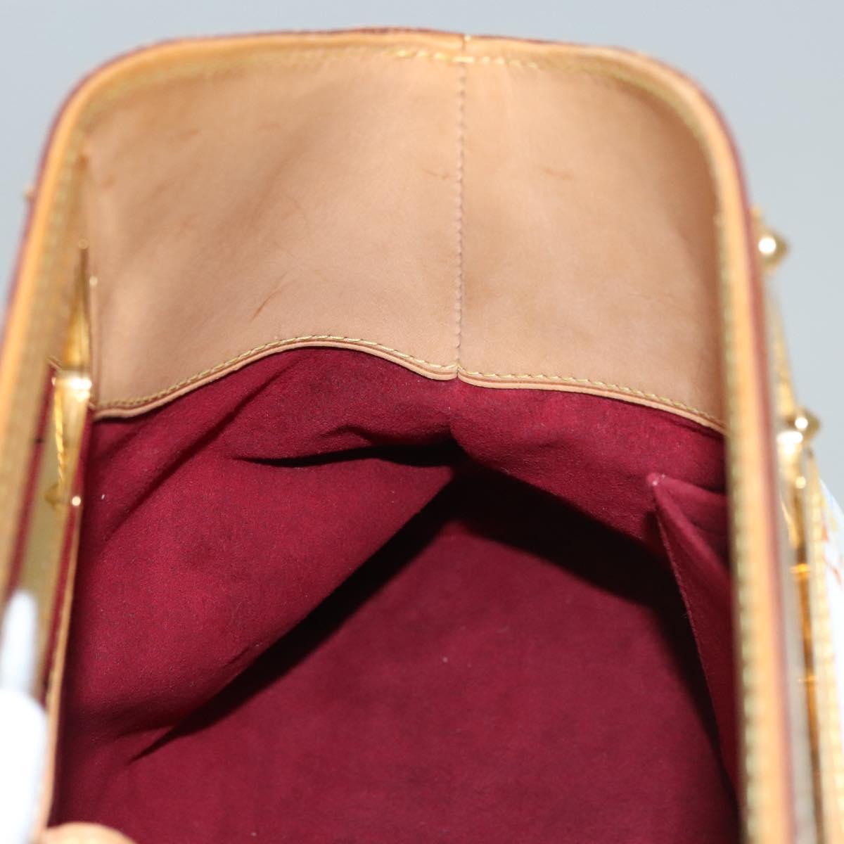 LOUIS VUITTON Monogram Multicolor Judy GM Shoulder Bag White M40253 Auth BD1463V