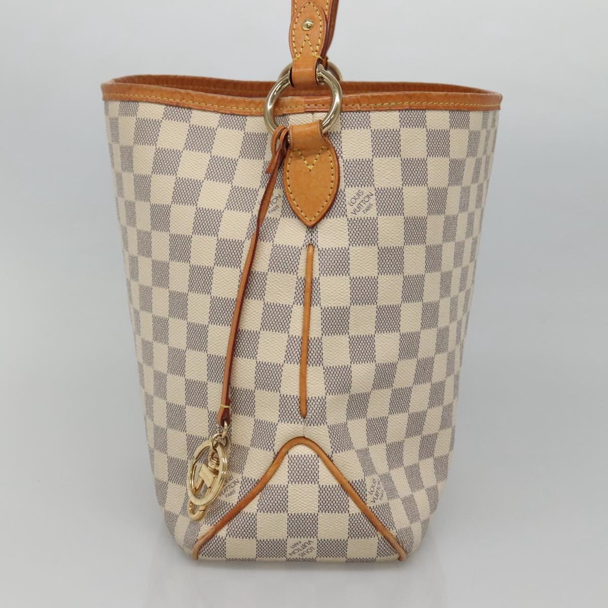 LOUIS VUITTON Damier Azur Delightful PM Shoulder Bag N41447 LV Auth BD1464