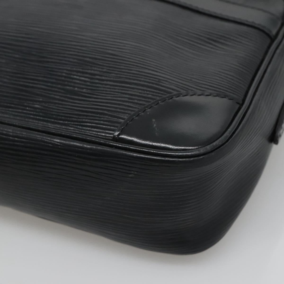 LOUIS VUITTON Epi Trocadero 23 Shoulder Bag Black M52302 LV Auth BD1471