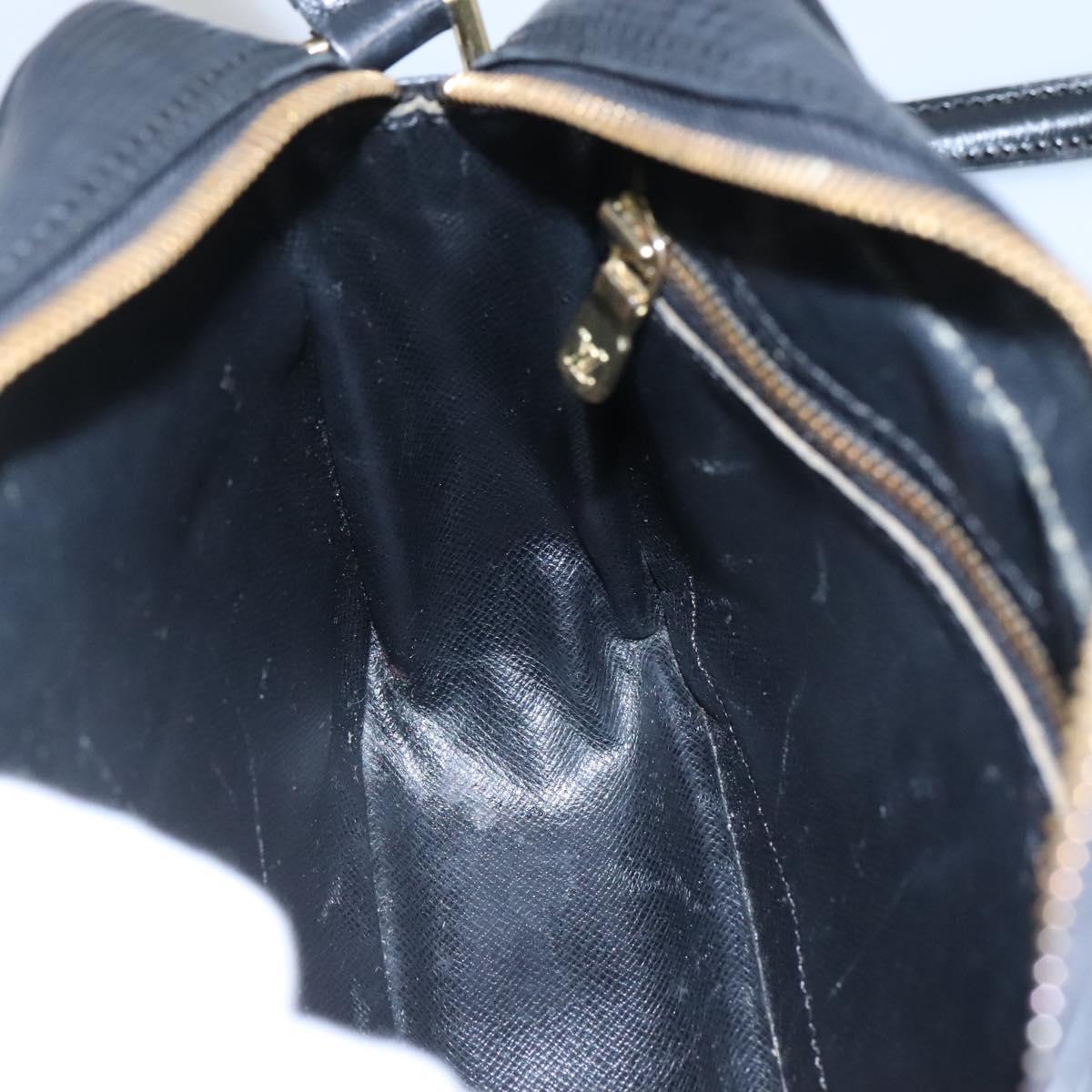 LOUIS VUITTON Epi Trocadero 23 Shoulder Bag Black M52302 LV Auth BD1471