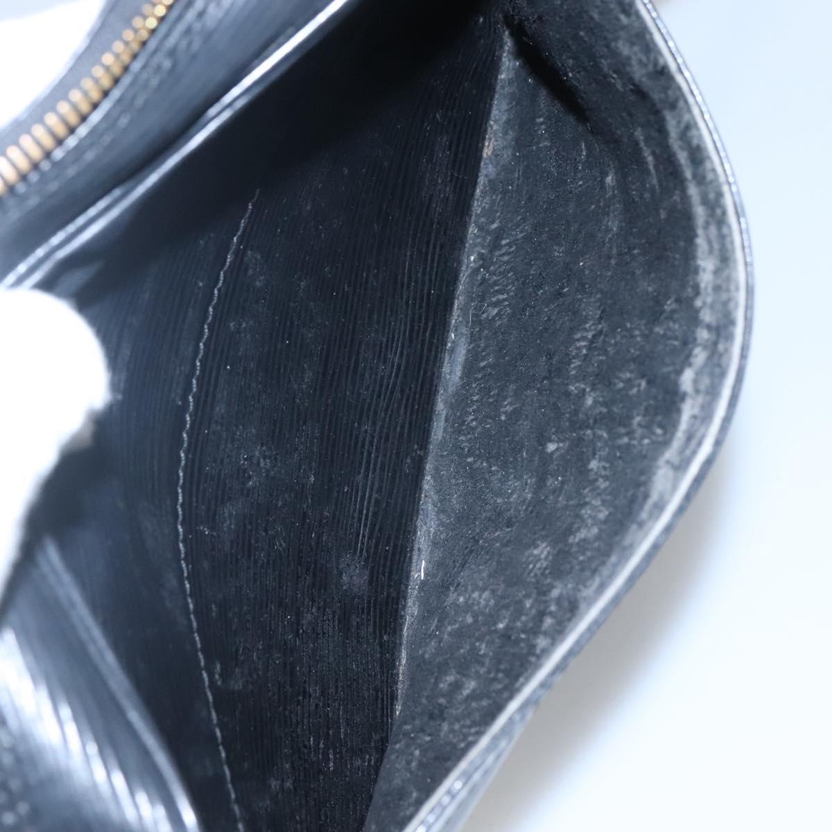 LOUIS VUITTON Epi Trocadero 23 Shoulder Bag Black M52302 LV Auth BD1471