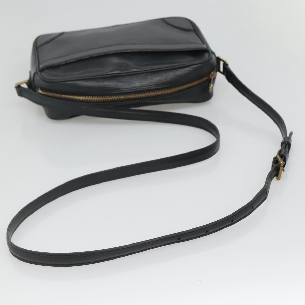 LOUIS VUITTON Epi Trocadero 23 Shoulder Bag Black M52302 LV Auth BD1471