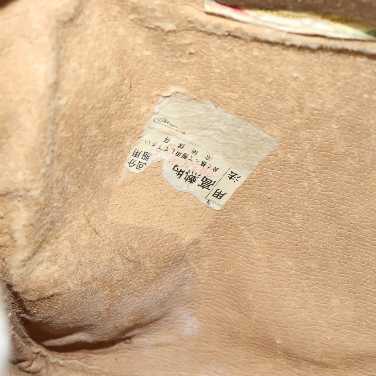 GUCCI GG Supreme Shoulder Bag PVC Beige 97 02 068 Auth BD1474