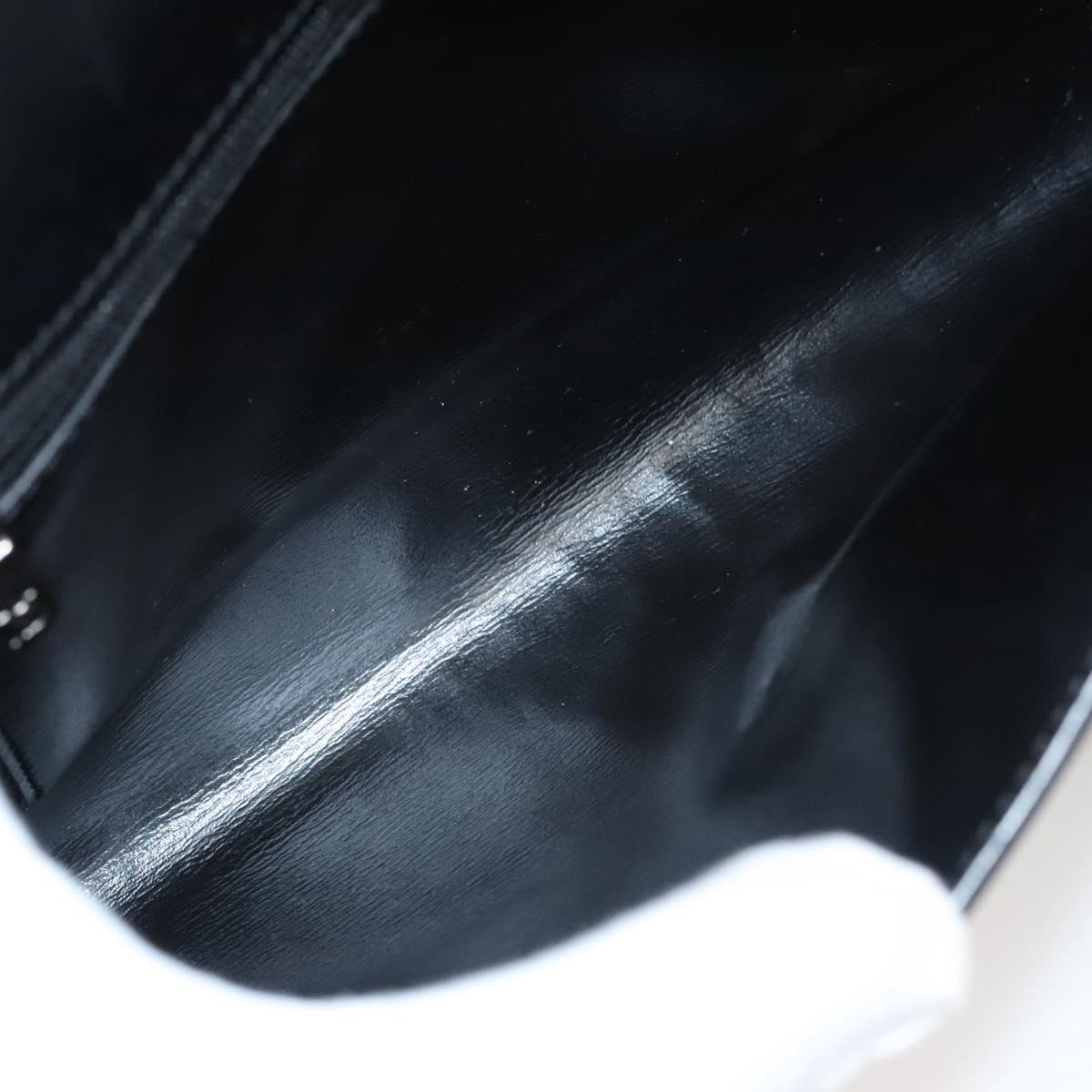 LOUIS VUITTON Epi Pochette Arche Shoulder Bag Black Noir M52572 LV Auth BD1510