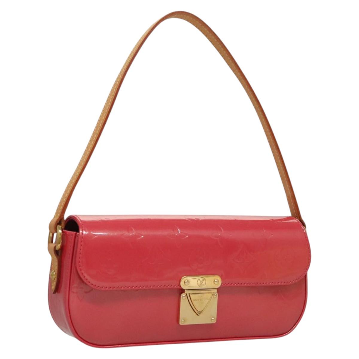 LOUIS VUITTON Monogram Vernis Malibu Street Bag Fran Boise M9150F Auth BD1569AM