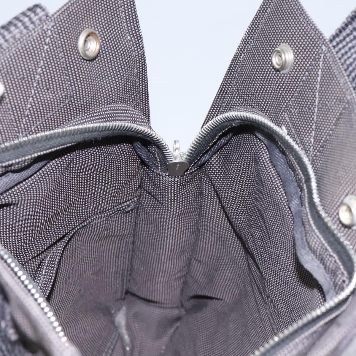 HERMES Herbag A Dos PM Backpack Canvas Gray Auth BD163