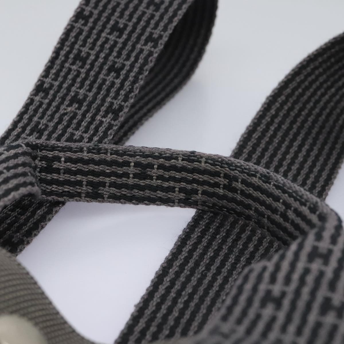 HERMES Herbag A Dos PM Backpack Canvas Gray Auth BD163