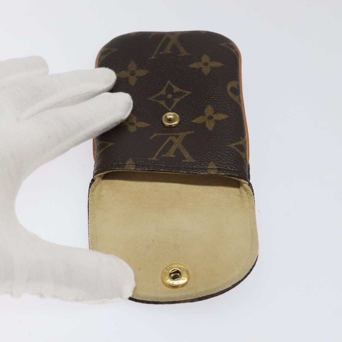 LOUIS VUITTON Monogram EtuiTelephonne MM Cell Phone Case M66546 LV Auth BD1724