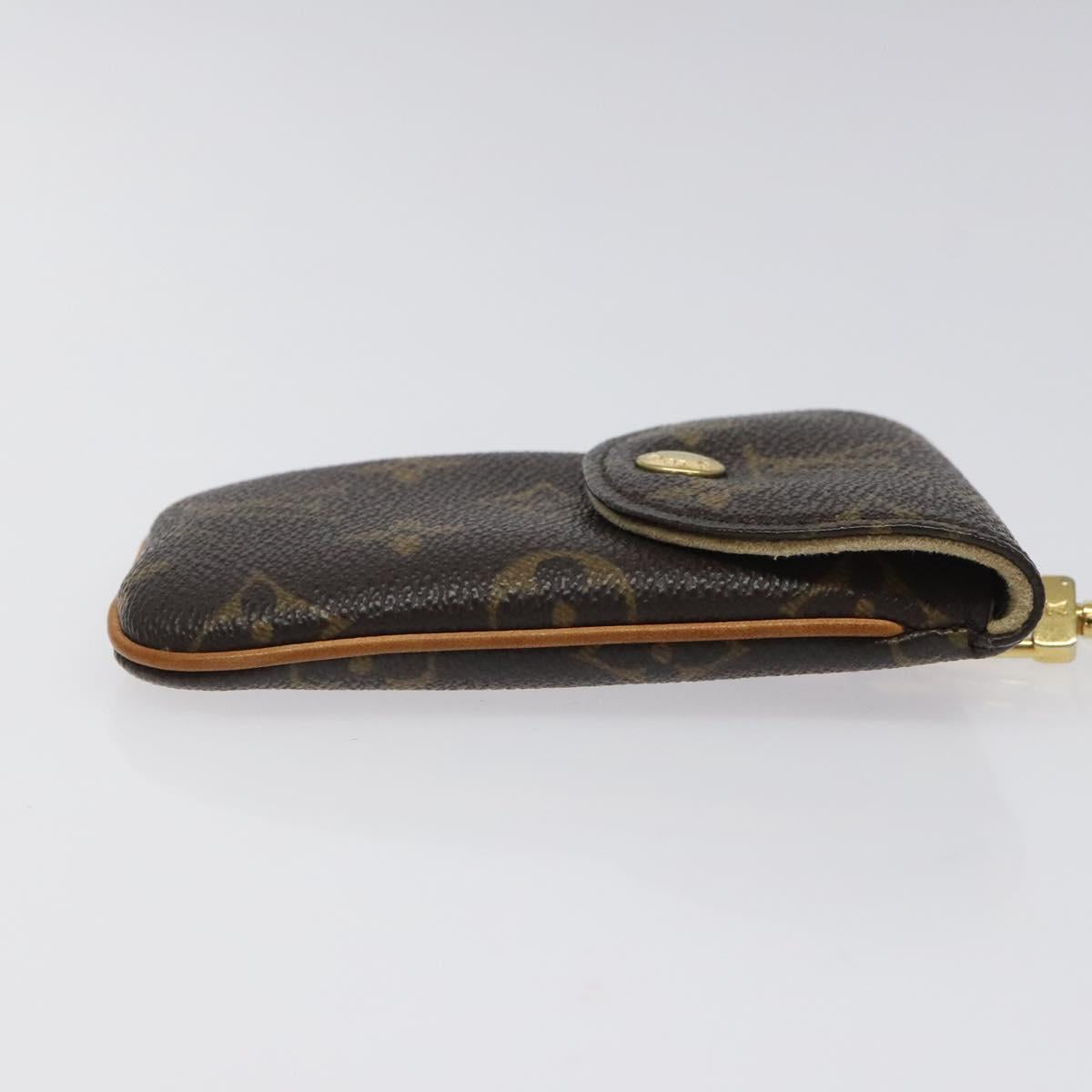 LOUIS VUITTON Monogram EtuiTelephonne MM Cell Phone Case M66546 LV Auth BD1724