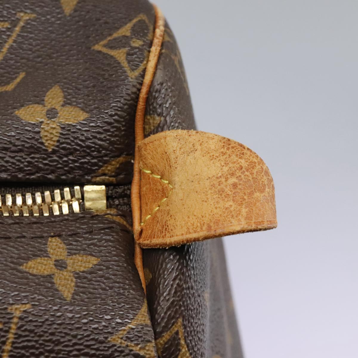 LOUIS VUITTON Monogram Keepall 55 Boston Bag M41424 LV Auth BD1755