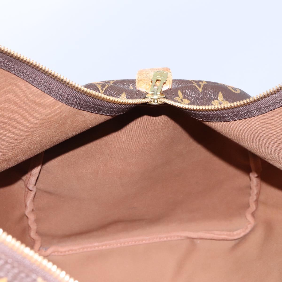 LOUIS VUITTON Monogram Keepall 55 Boston Bag M41424 LV Auth BD1755