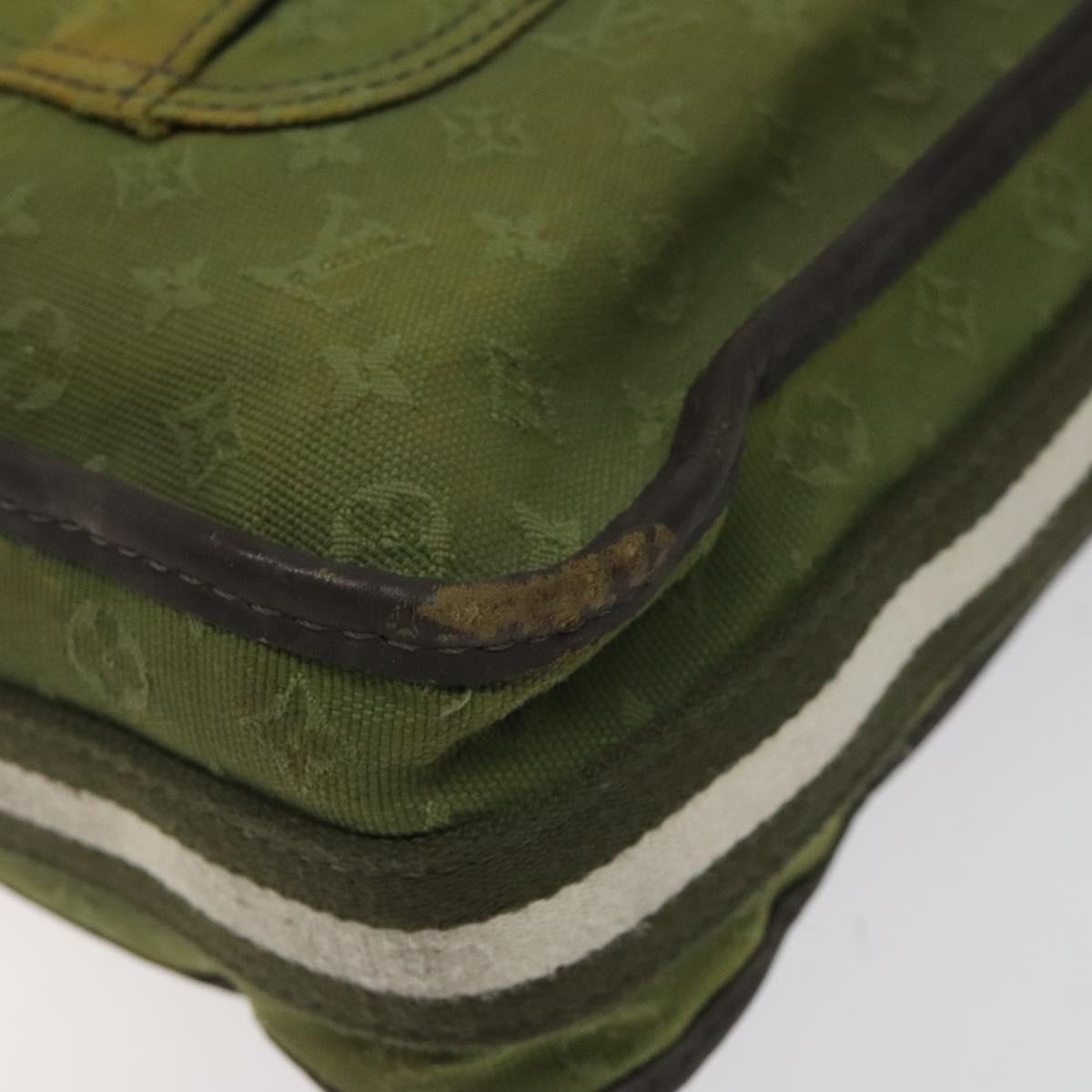 LOUIS VUITTON Monogram Mini Besace Mary Kate Bag TST Khaki M92322 LV Auth BD1787