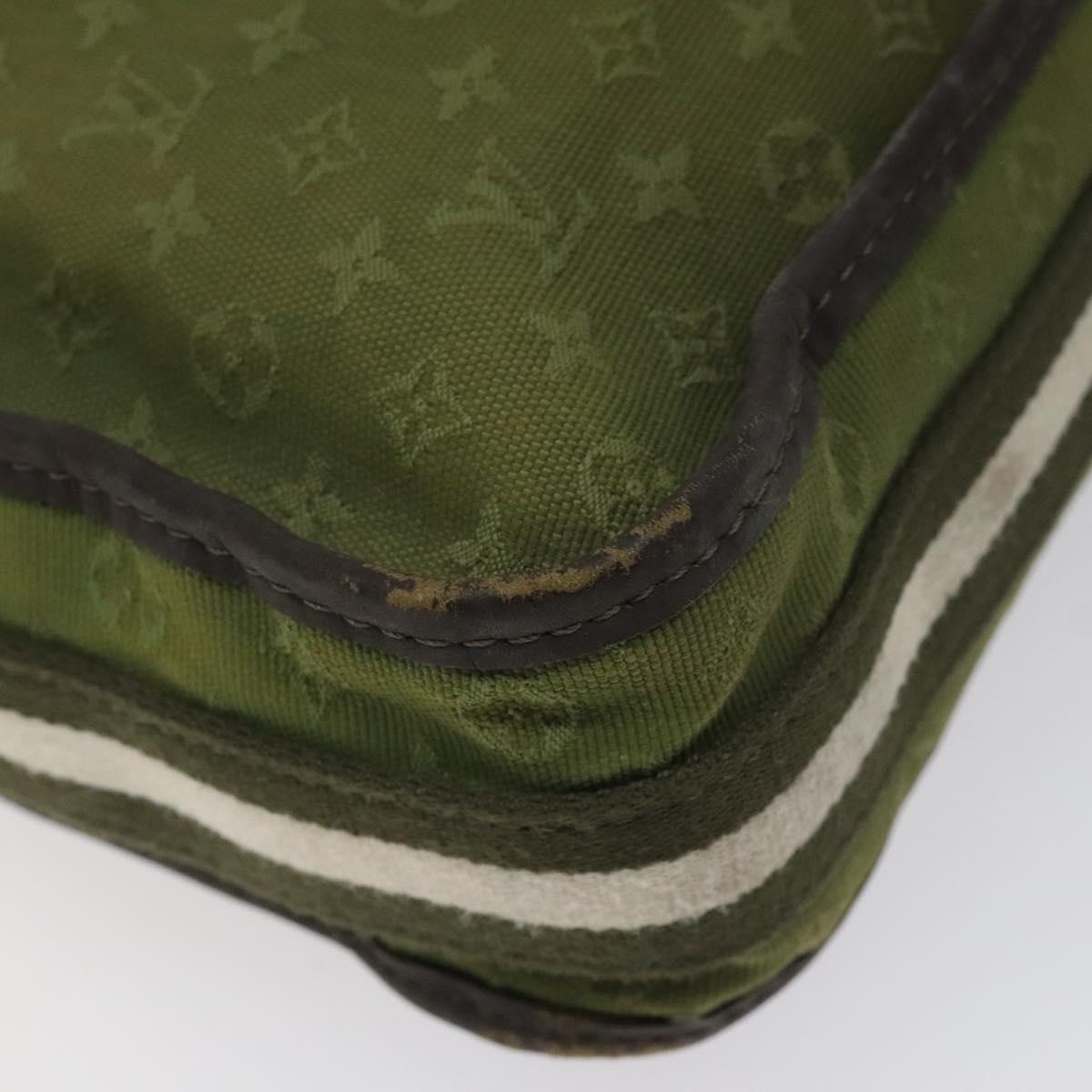 LOUIS VUITTON Monogram Mini Besace Mary Kate Bag TST Khaki M92322 LV Auth BD1787