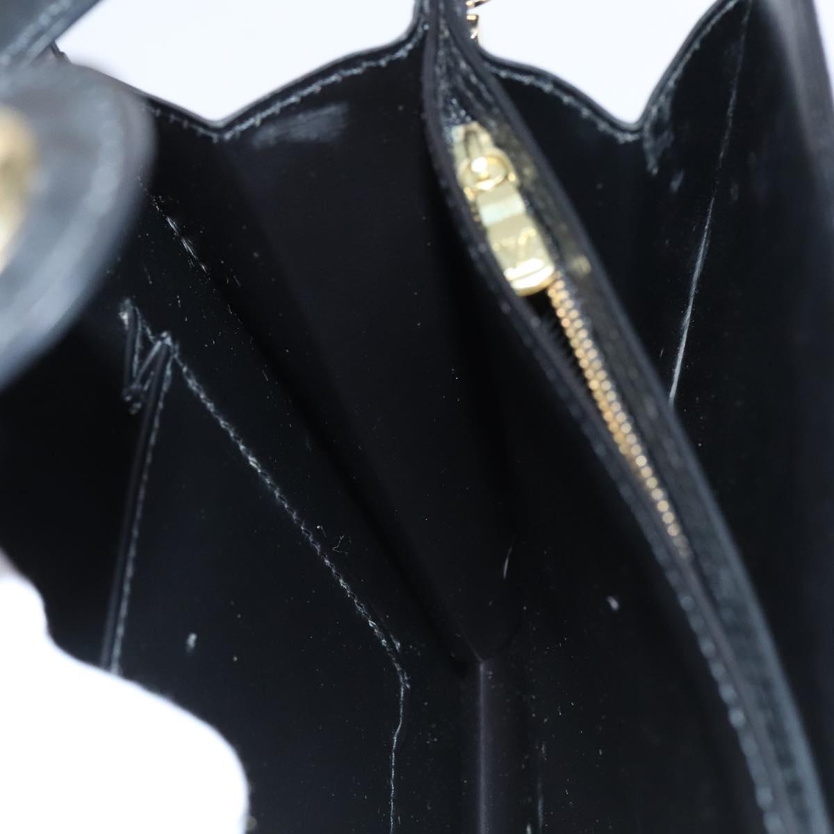 LOUIS VUITTON Epi Capuchin Shoulder Bag Black M52342 LV Auth BD1846