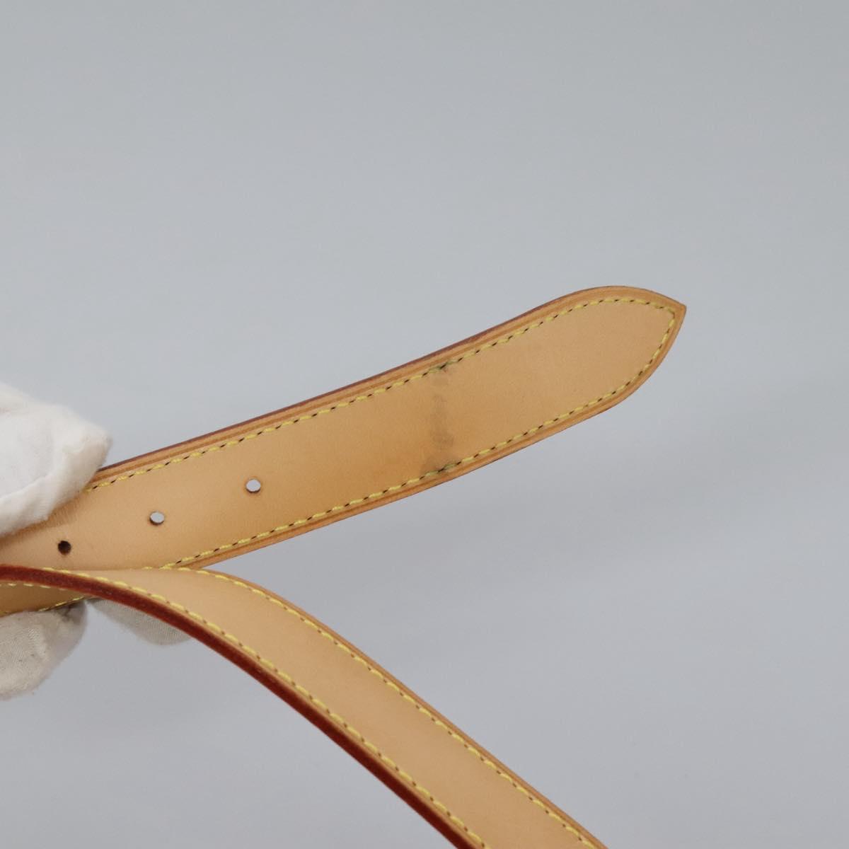 LOUIS VUITTON Damier Azur Keepall Bandouliere 55 Boston Bag N41429 Auth BD1851AV