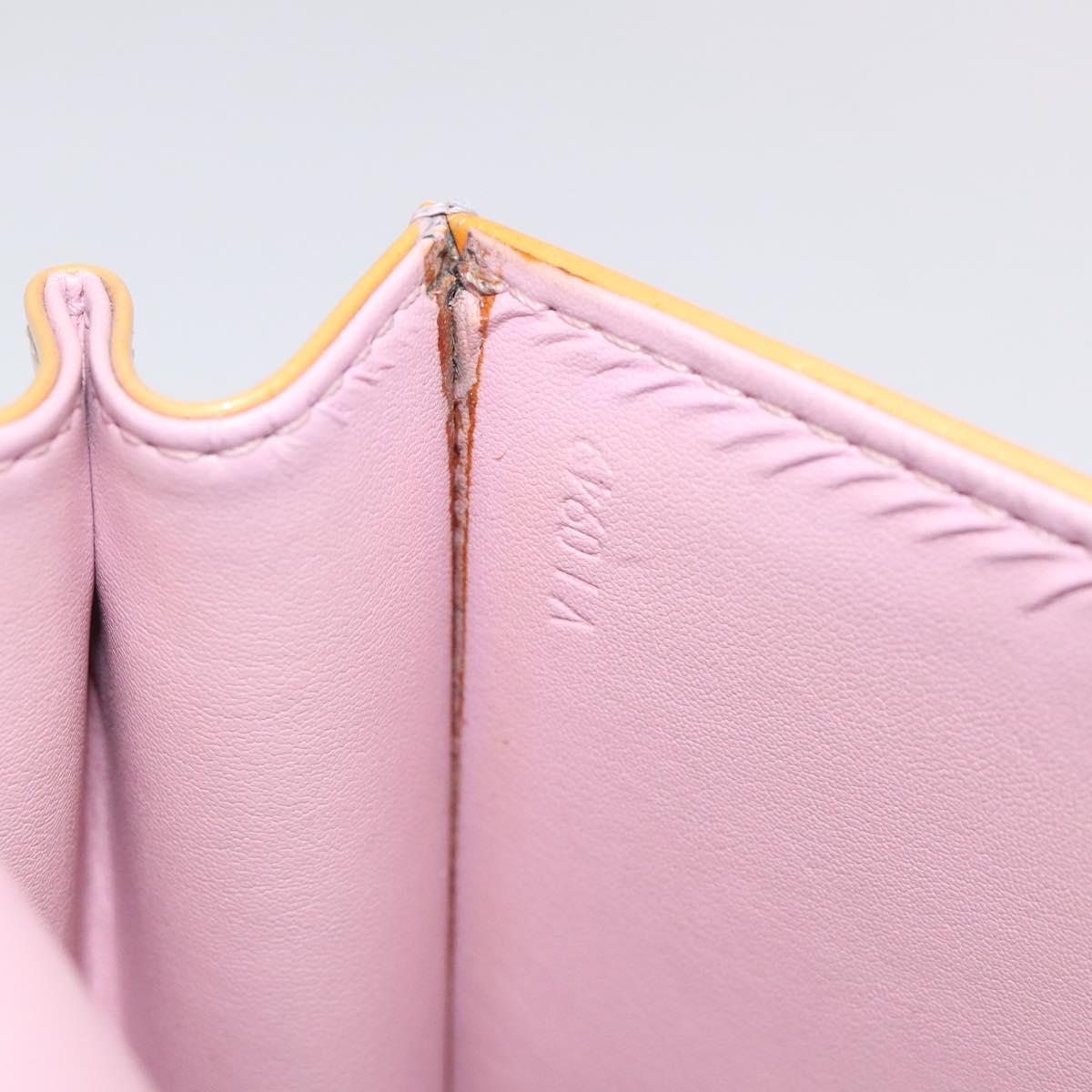 LOUIS VUITTON Vernis Spring Street Hand Bag Marshmallow Pink M91033 Auth BD1853