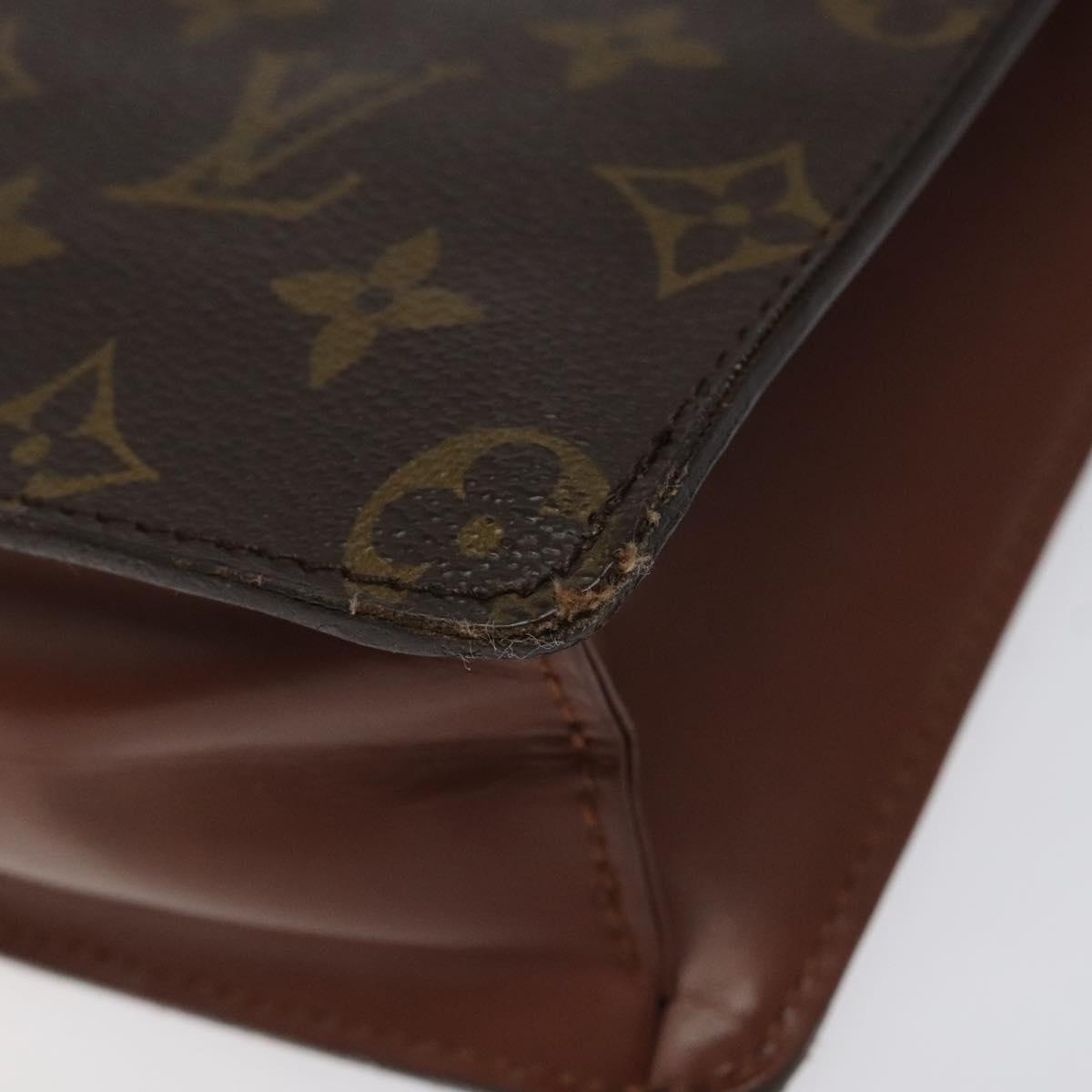 LOUIS VUITTON Monogram Pochette Homme Clutch Bag M51795 LV Auth BD1880