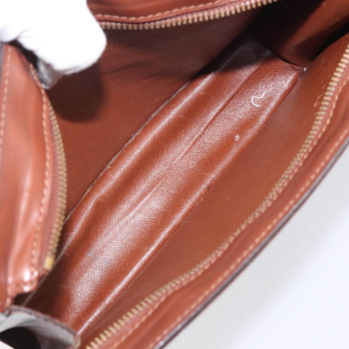 LOUIS VUITTON Monogram Pochette Homme Clutch Bag M51795 LV Auth BD1880