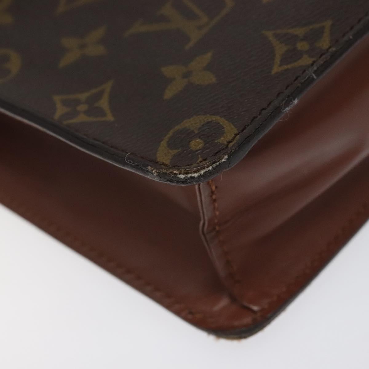 LOUIS VUITTON Monogram Pochette Homme Clutch Bag M51795 LV Auth BD1880