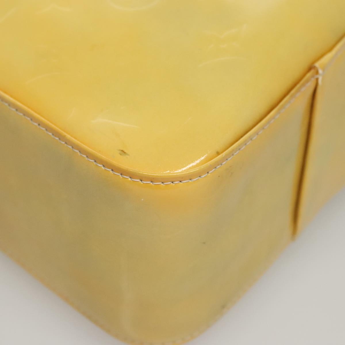 LOUIS VUITTON Monogram Vernis Columbus Tote Bag Gris M91028 LV Auth BD1891