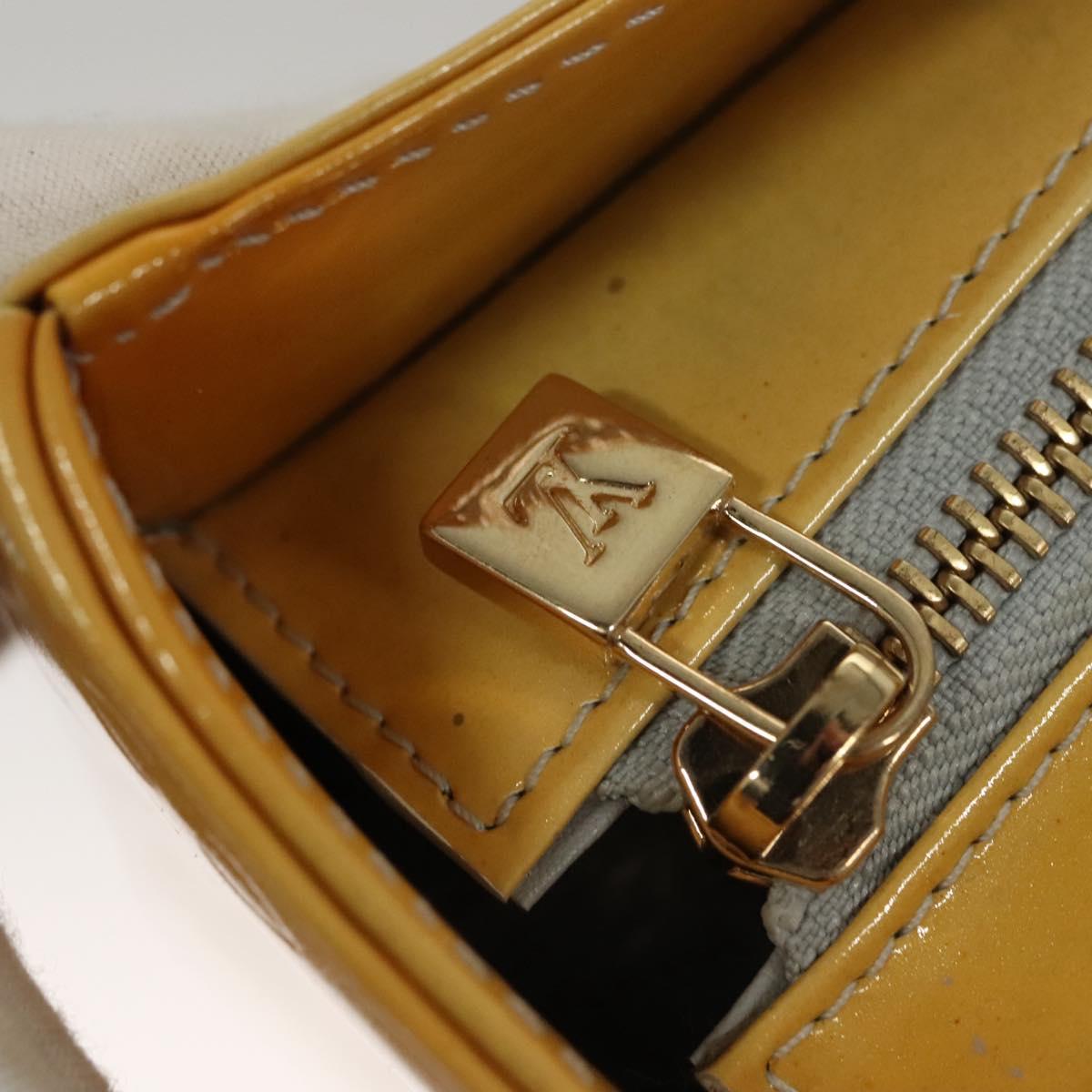 LOUIS VUITTON Monogram Vernis Columbus Tote Bag Gris M91028 LV Auth BD1891