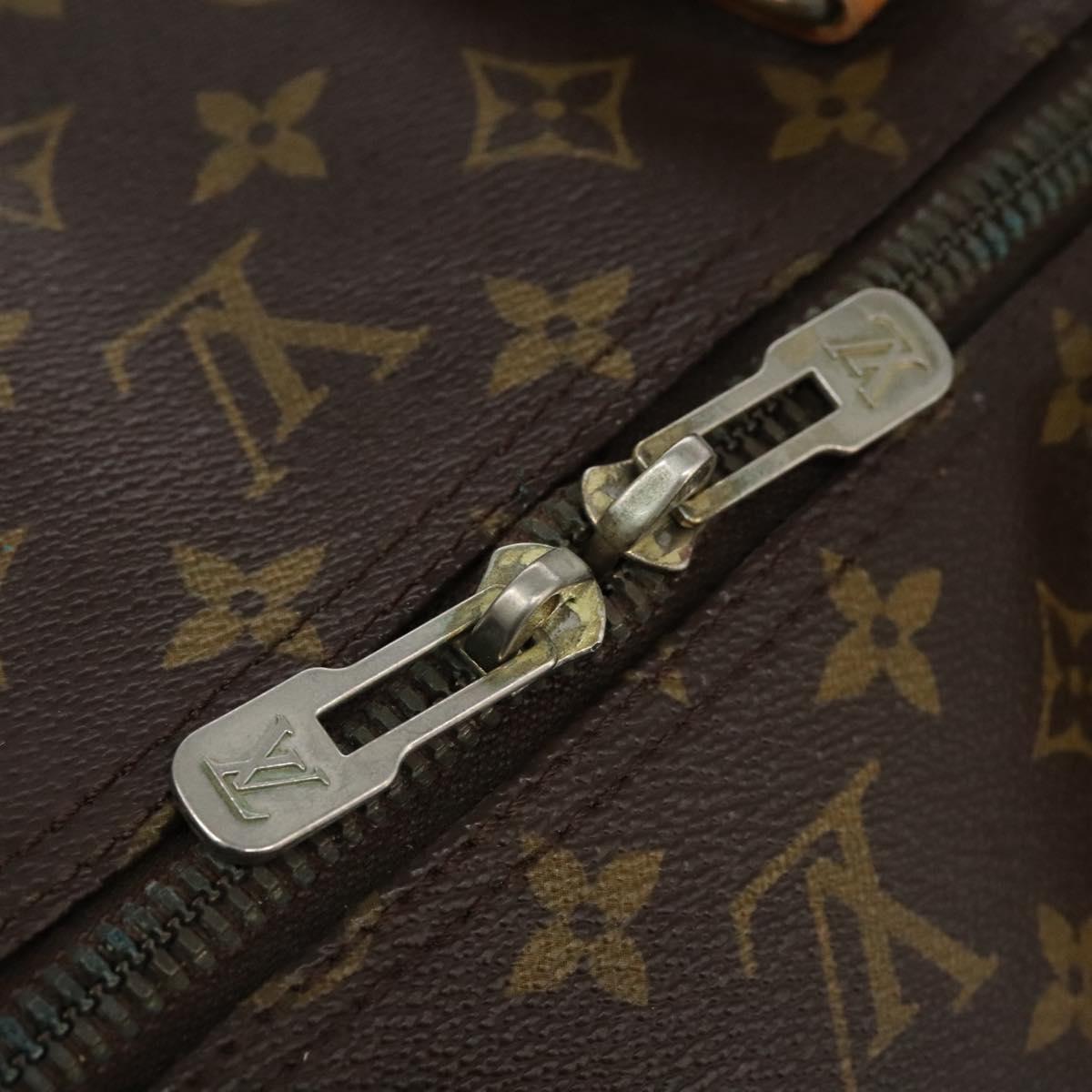LOUIS VUITTON Monogram Keepall 60 Boston Bag M41422 LV Auth BD1893