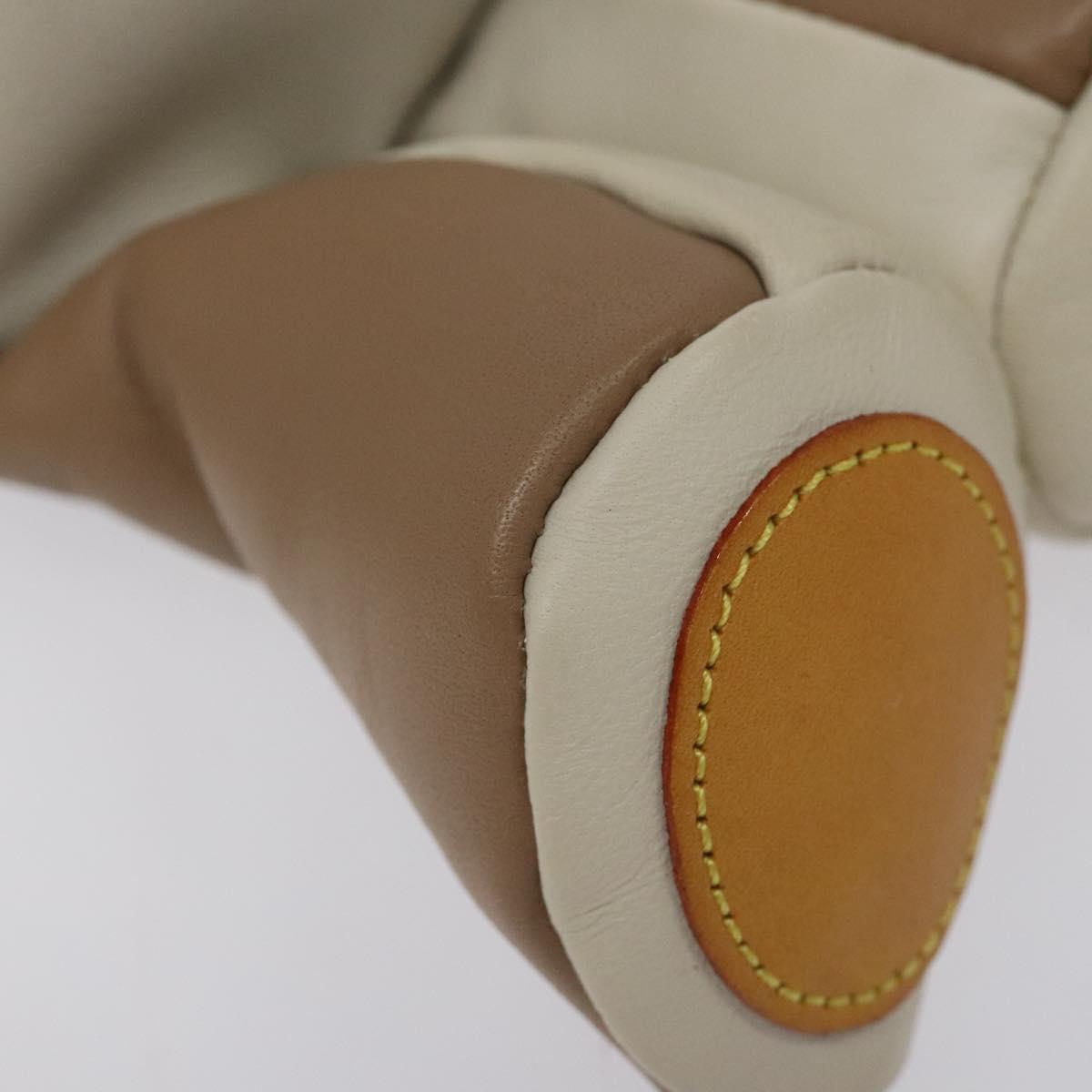 LOUIS VUITTON Monogram Teddy Bear Dudului GI0142 LV Auth BD1894