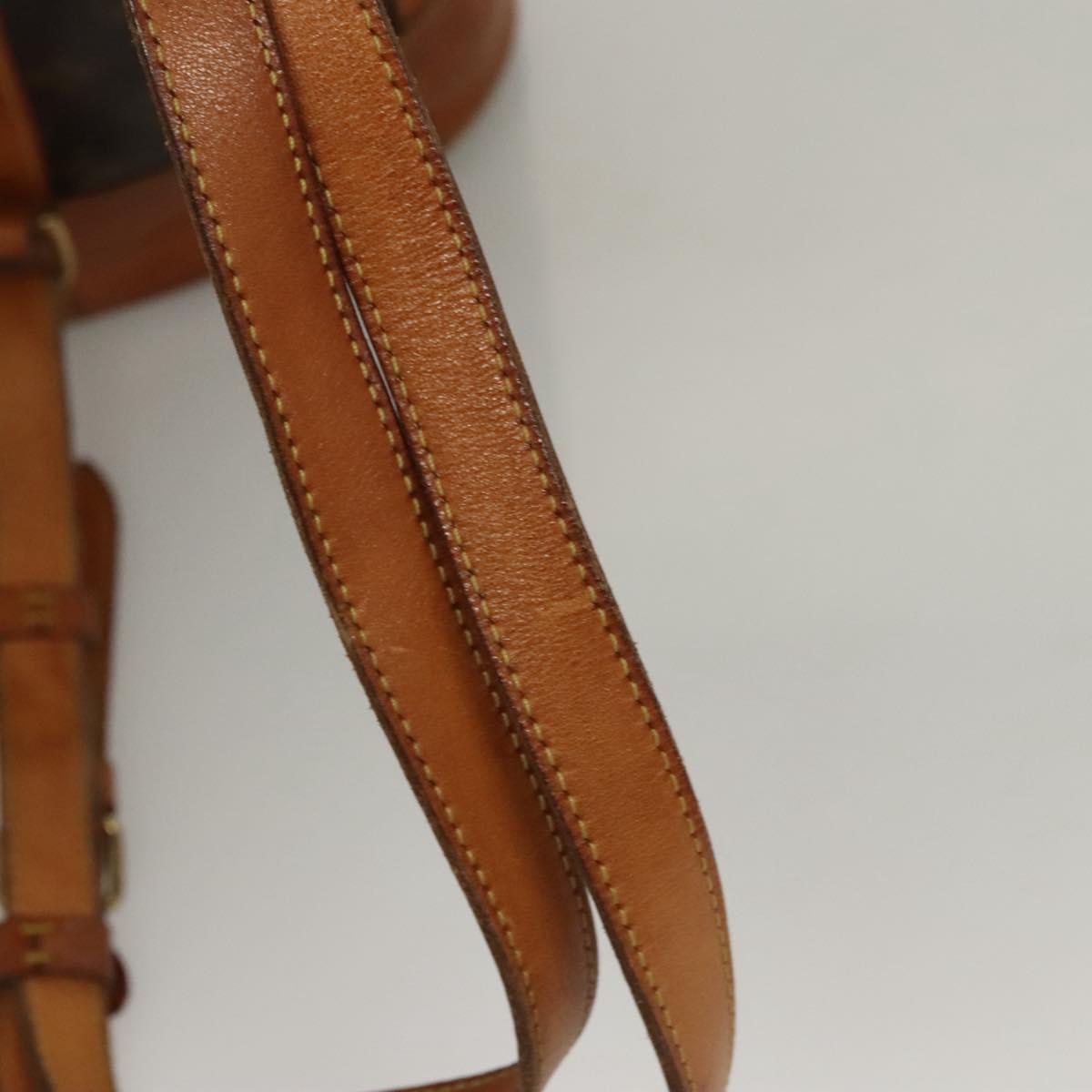 LOUIS VUITTON Monogram Randonnee PM Shoulder Bag M42243 LV Auth BD1903