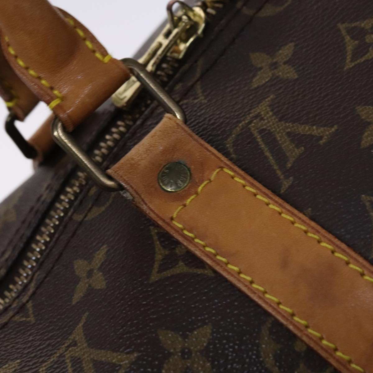 LOUIS VUITTON Monogram Keepall 50 Boston Bag M41426 LV Auth BD1916