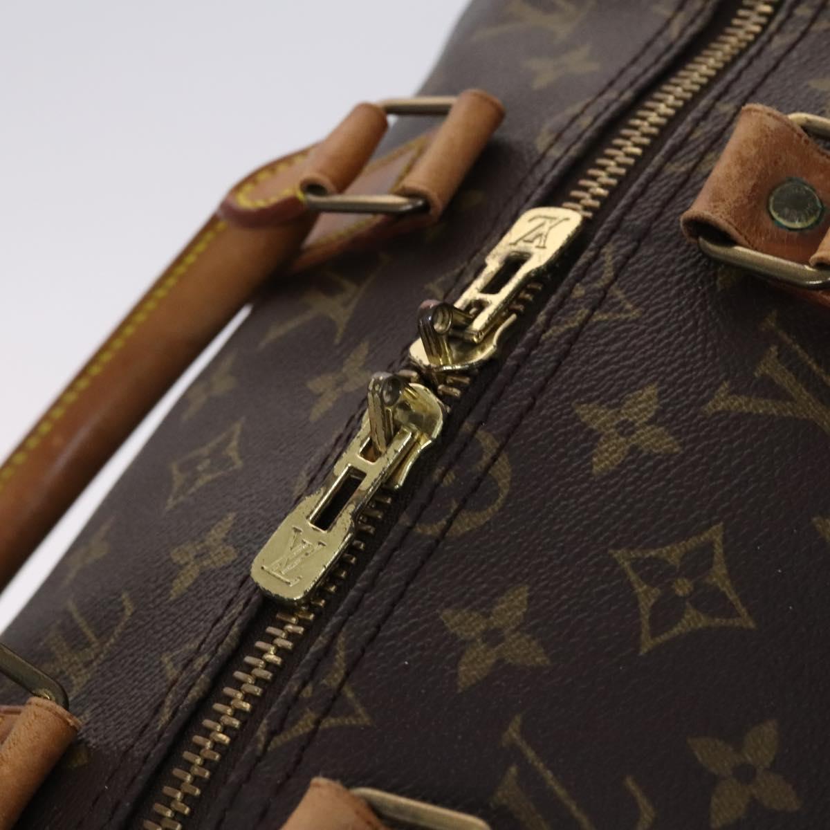 LOUIS VUITTON Monogram Keepall 50 Boston Bag M41426 LV Auth BD1916