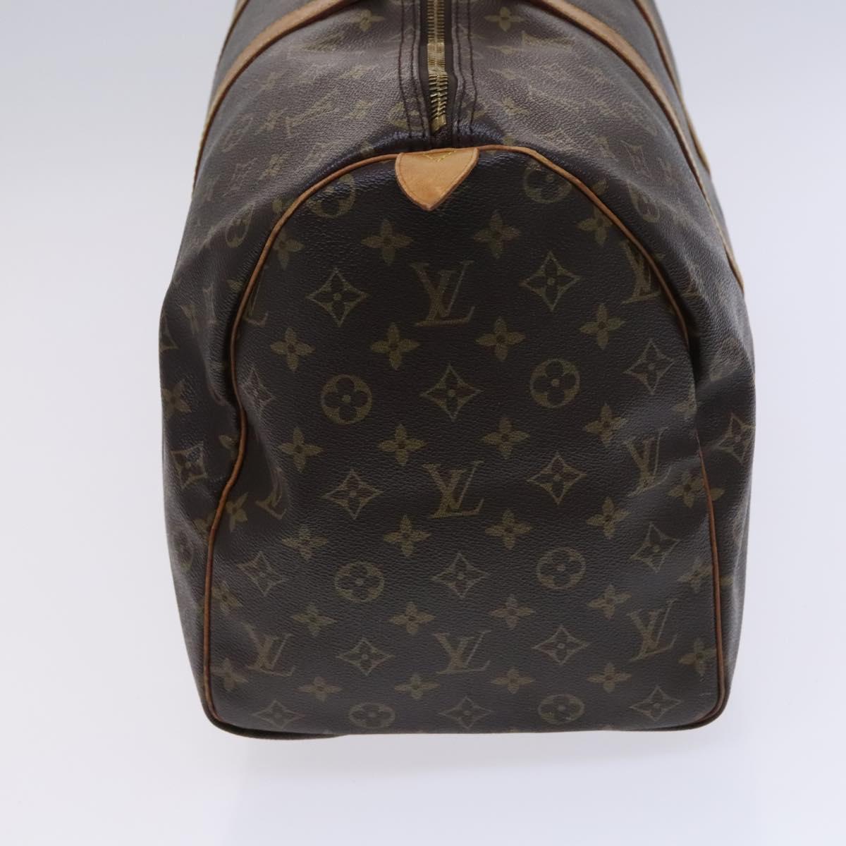 LOUIS VUITTON Monogram Keepall 50 Boston Bag M41426 LV Auth BD1916