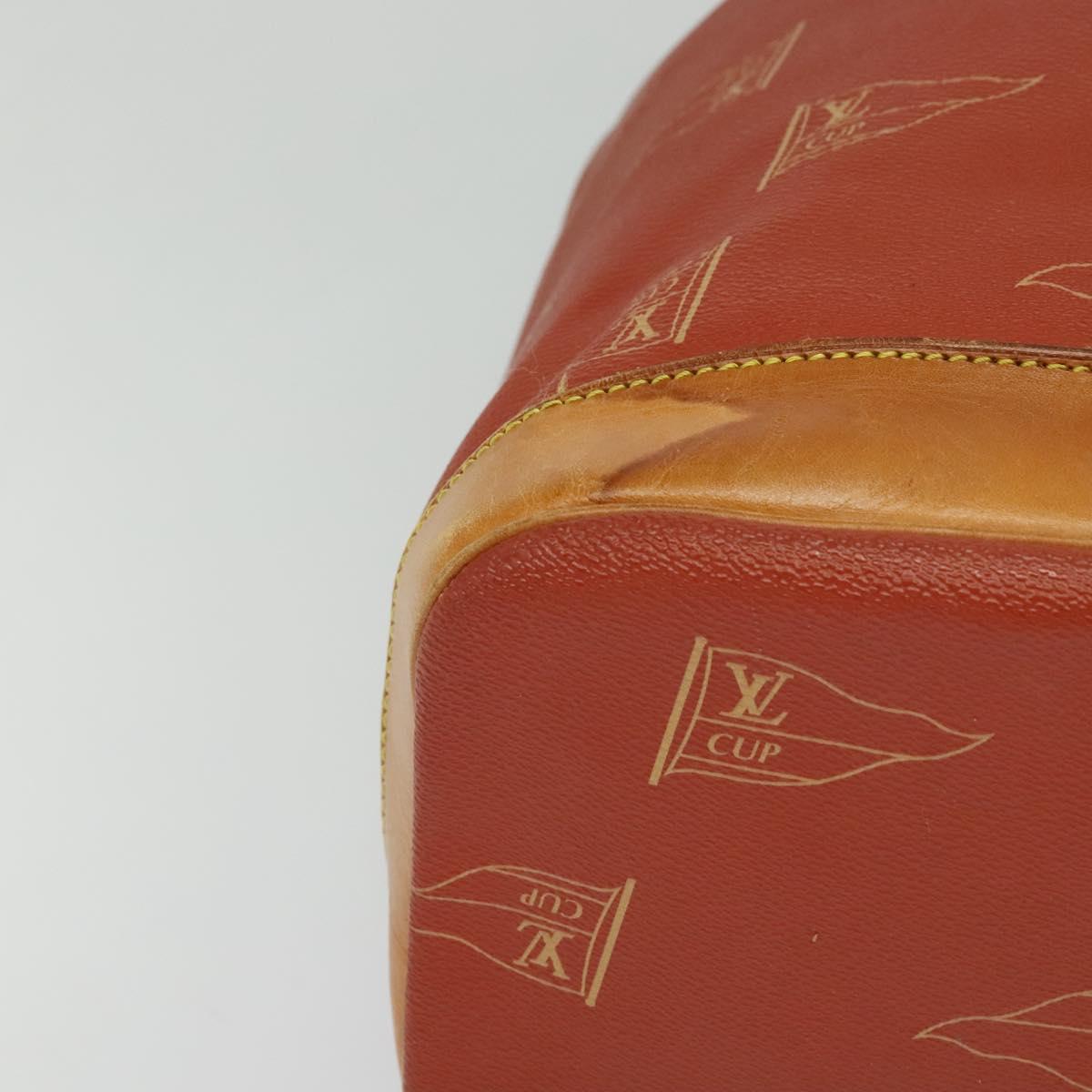 LOUIS VUITTON LV CUP Saint Tropez Shoulder Bag Red M80026 LV Auth BD1921