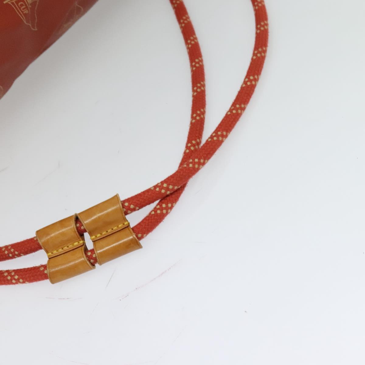 LOUIS VUITTON LV CUP Saint Tropez Shoulder Bag Red M80026 LV Auth BD1921