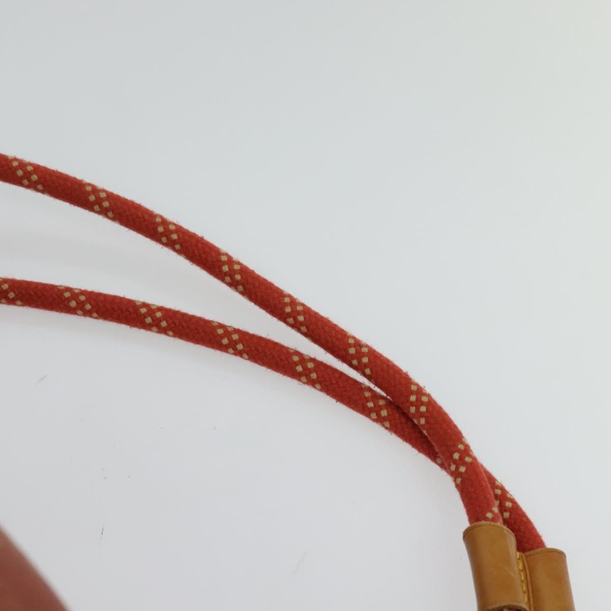 LOUIS VUITTON LV CUP Saint Tropez Shoulder Bag Red M80026 LV Auth BD1921