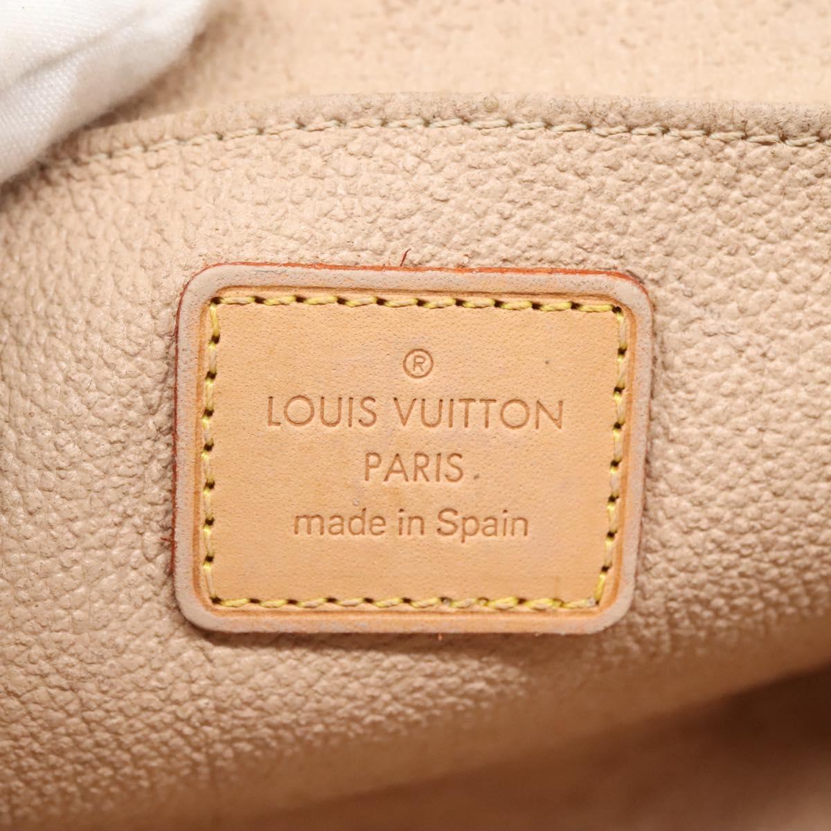 LOUIS VUITTON Monogram Pochette Cosmetic PM Cosmetic Pouch M47515 LV Auth BD1941