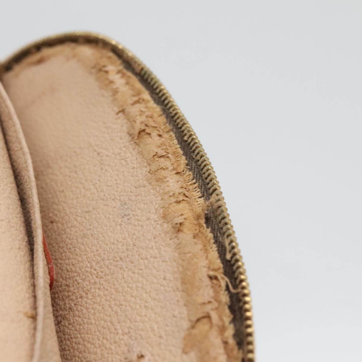 LOUIS VUITTON Monogram Pochette Cosmetic PM Cosmetic Pouch M47515 LV Auth BD1941