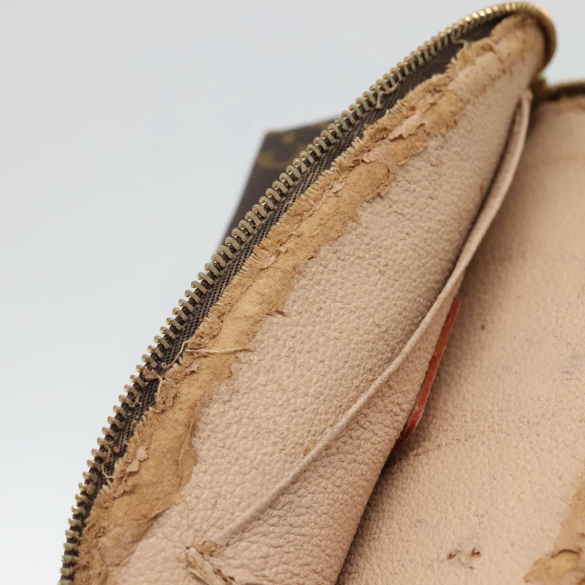 LOUIS VUITTON Monogram Pochette Cosmetic PM Cosmetic Pouch M47515 LV Auth BD1941